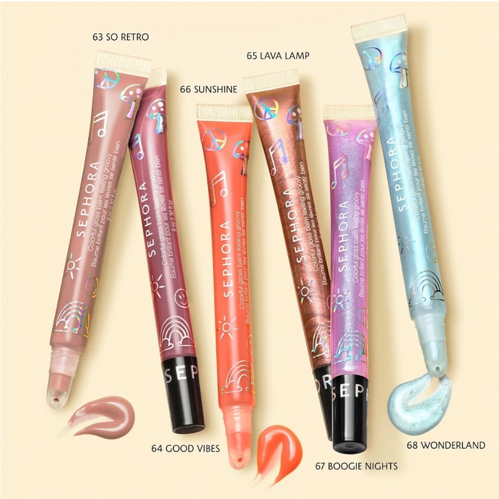 🌟SOLD🌟SEPHORA COLLECTION Colourful Lip Gloss Balm in Lava lamp 9mL - Picture 5 of 7
